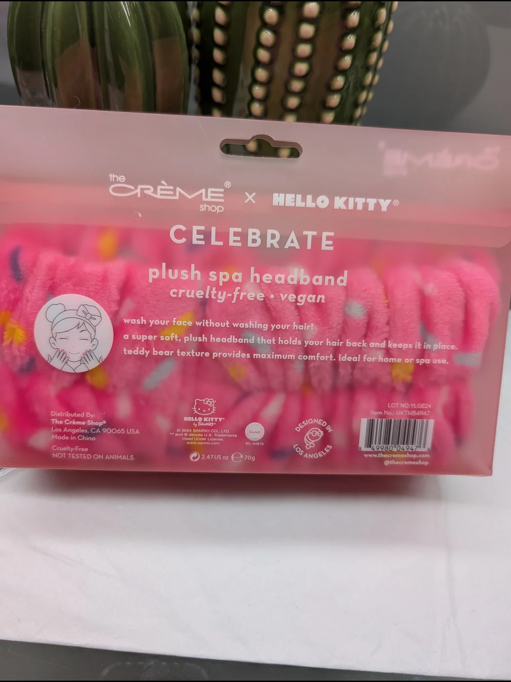 Crème x Hello Kitty Pink Nail Files & Headband & Razor Bundle